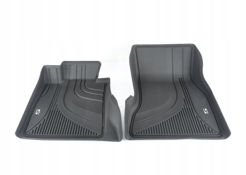 картинка Комплект резиновых ковриков Floor Liner BMW G30/G31/F90 (4шт.), высокий борт от магазина bmw-orugunal.ru