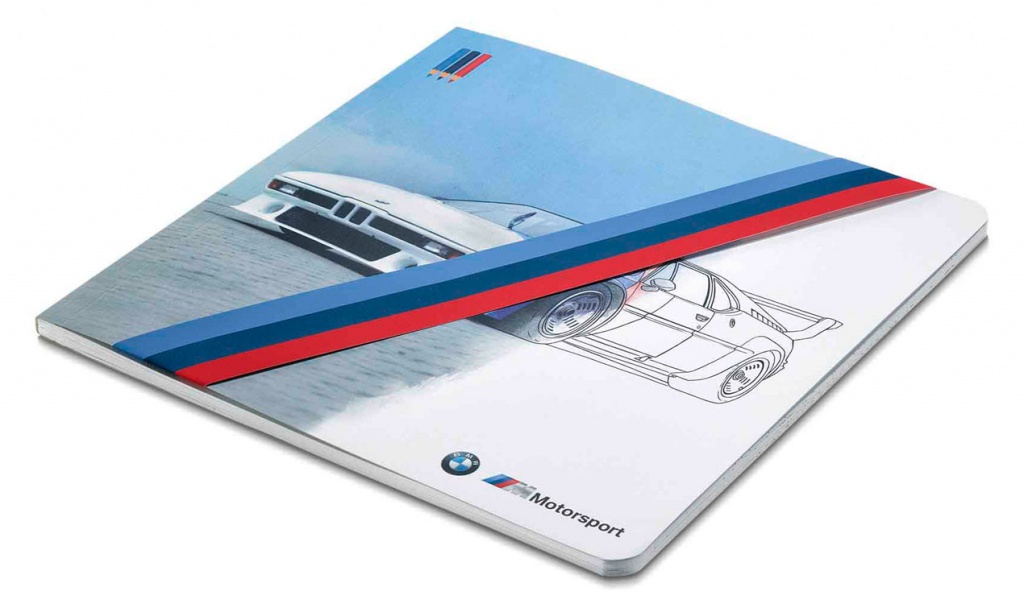 картинка Книжка-раскраска BMW M Motorsport от магазина bmw-original.ru