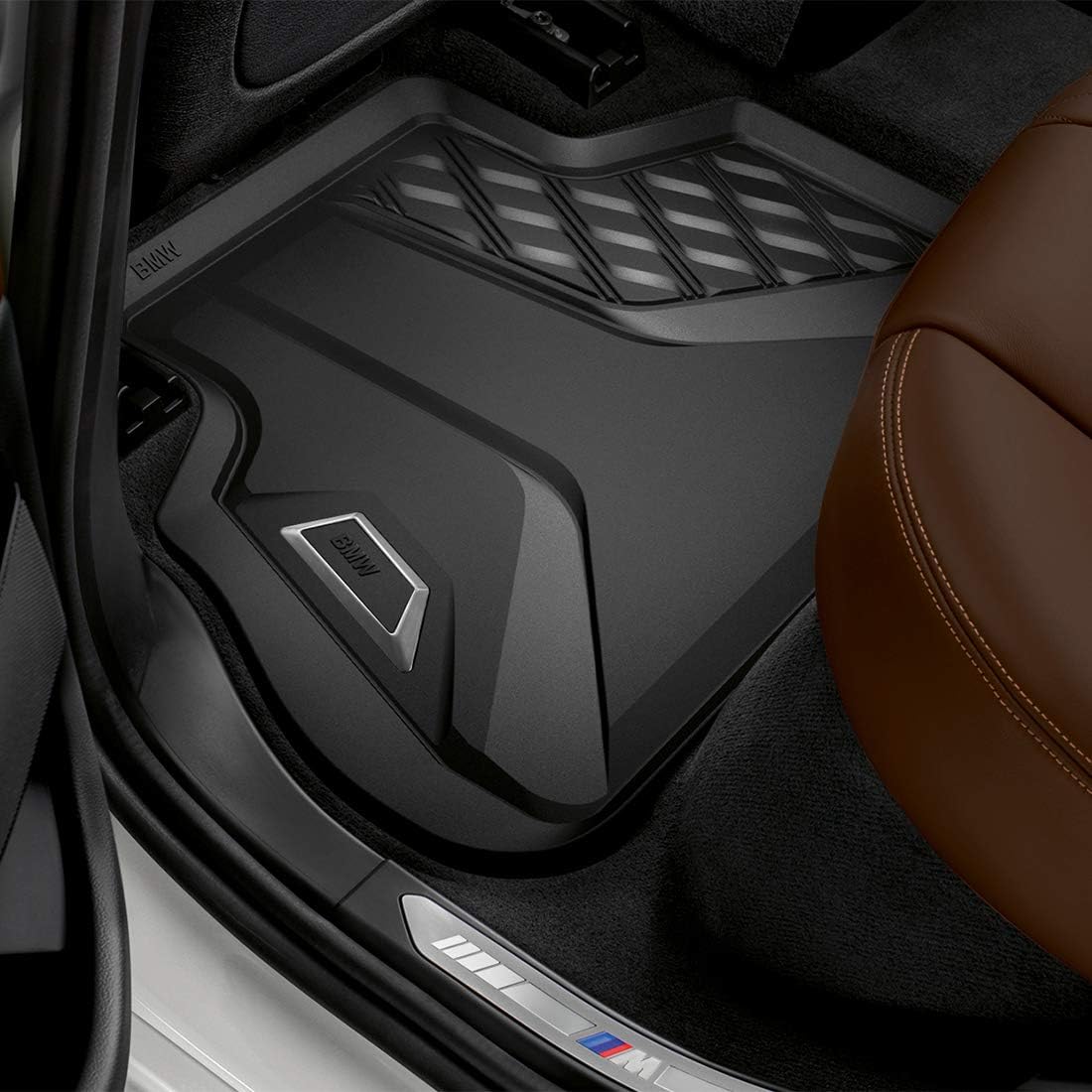 картинка Резиновые всепогодные коврики BMW X7 G07 (6шт.), высокий борт  от магазина bmw-orugunal.ru