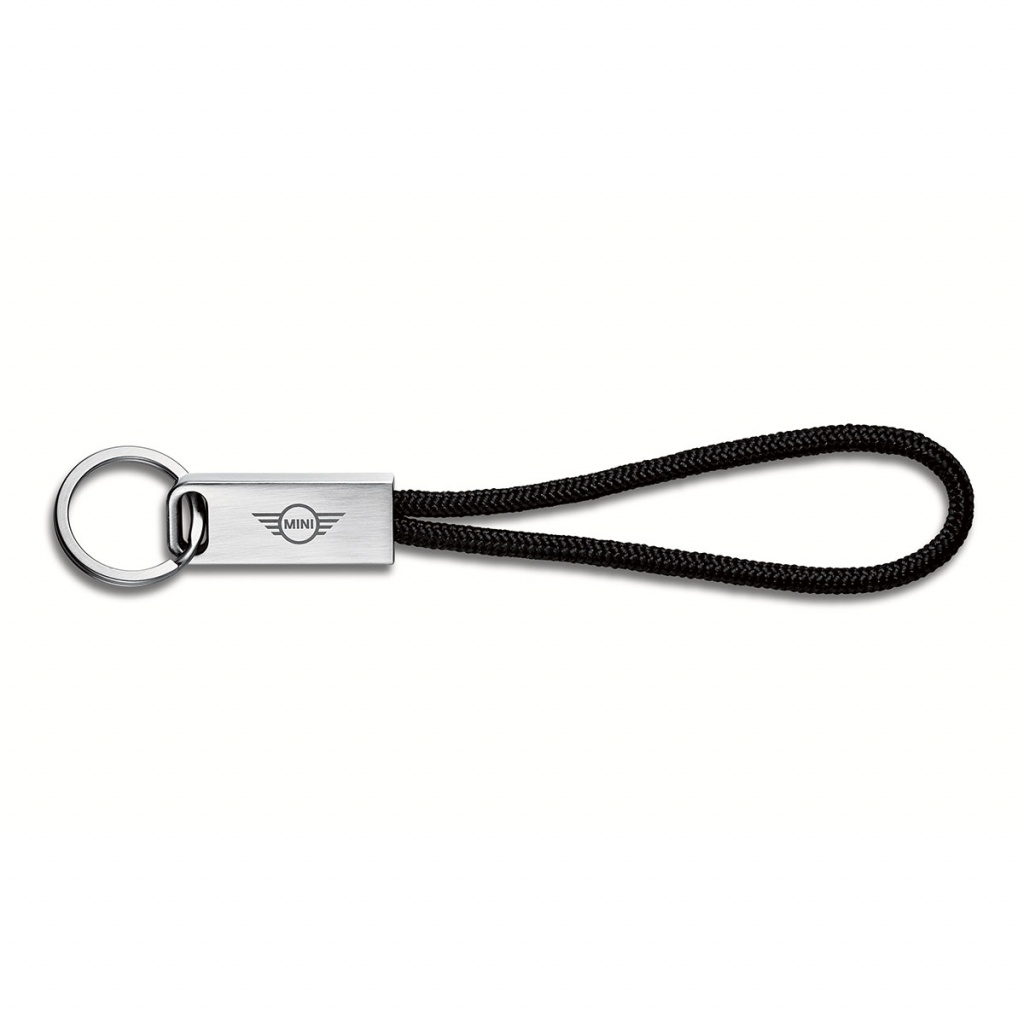 картинка Брелок MINI, Wing Logo, Black от магазина bmw-orugunal.ru