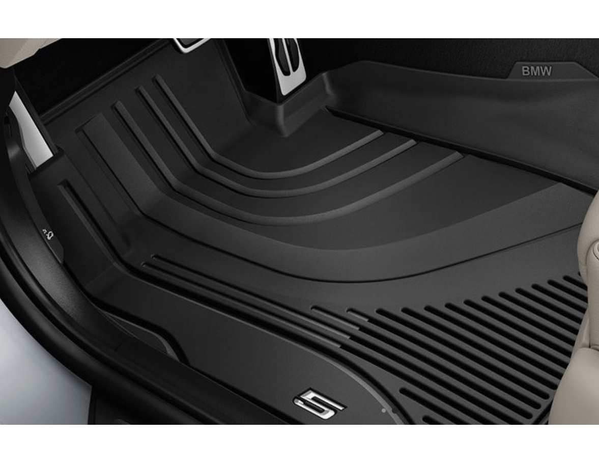 картинка Комплект резиновых ковриков Floor Liner BMW F90 LHD S1CEA (4шт.), высокий борт от магазина bmw-orugunal.ru