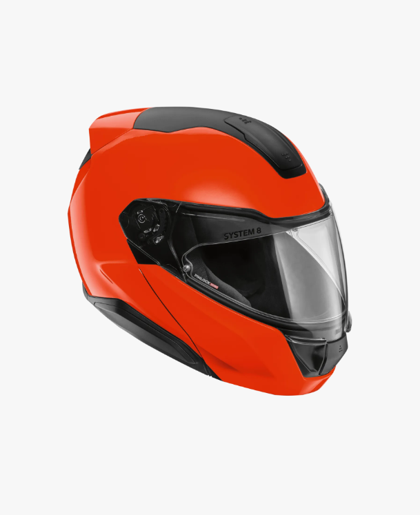 картинка Шлем SYSTEM 8, Neon orange от магазина bmw-orugunal.ru