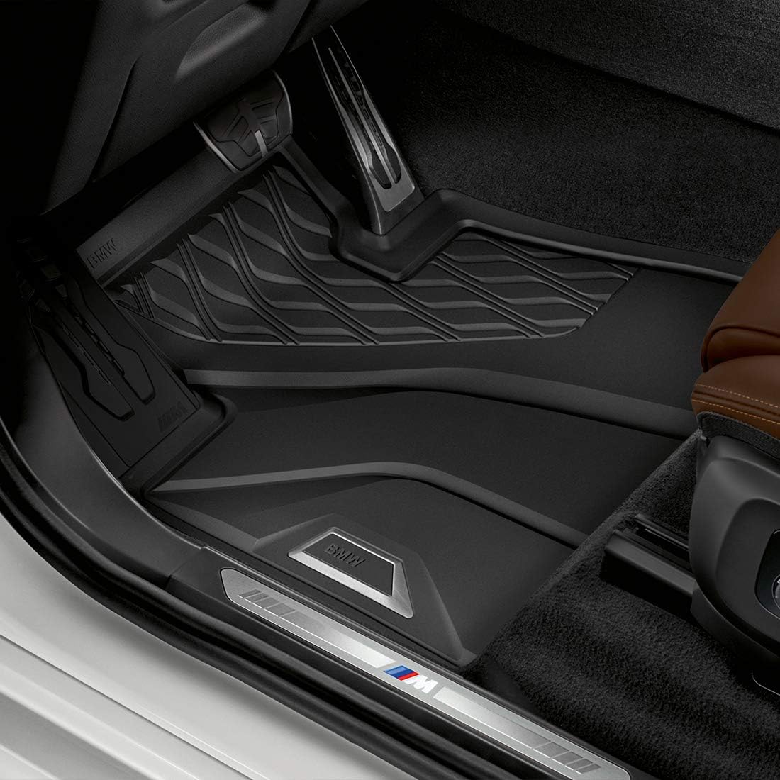 картинка Резиновые всепогодные коврики BMW X7 G07 (4шт.), высокий борт от магазина bmw-orugunal.ru