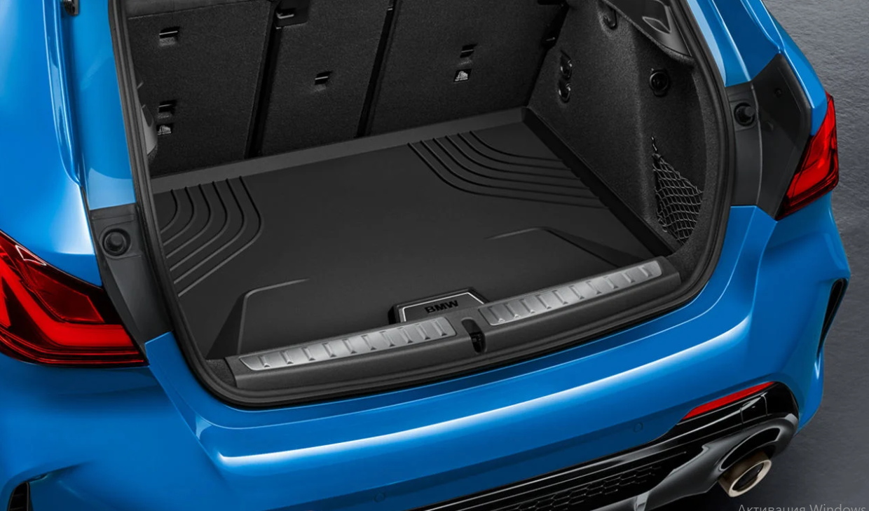 картинка Оригинальный коврик багажника BMW 1 Series F40 / F70, высокий борт от магазина bmw-orugunal.ru