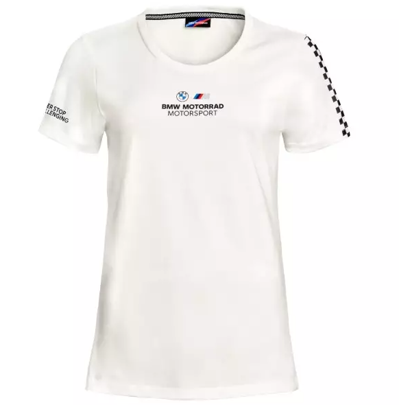 картинка Женская футболка BMW Motorsport 2026 BMW от магазина bmw-orugunal.ru