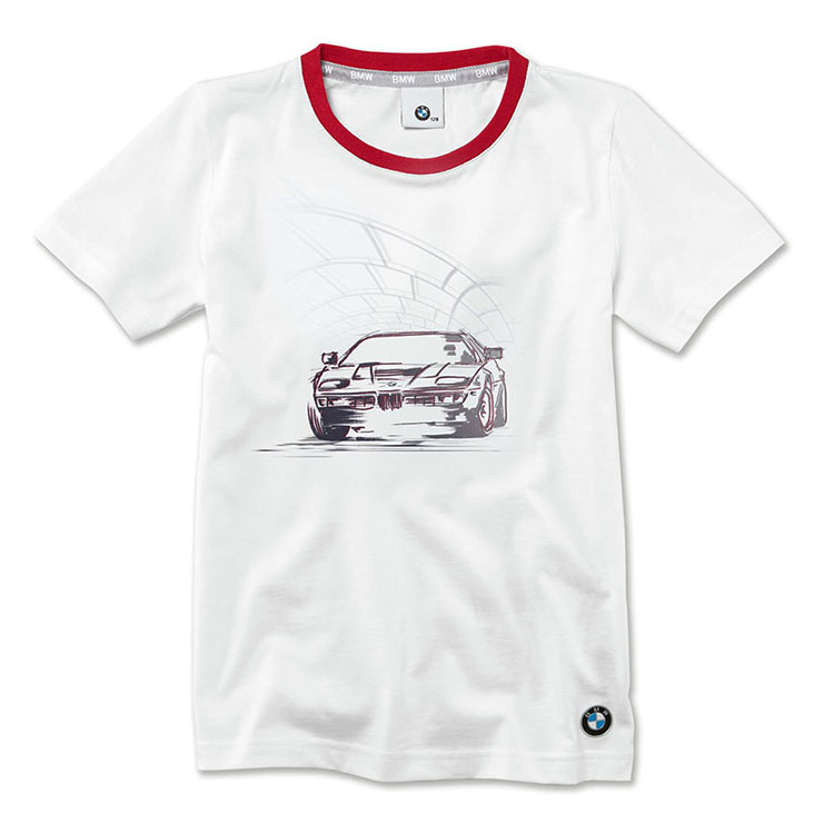 картинка Детская футболка BMW Graphic, White BMW от магазина bmw-orugunal.ru