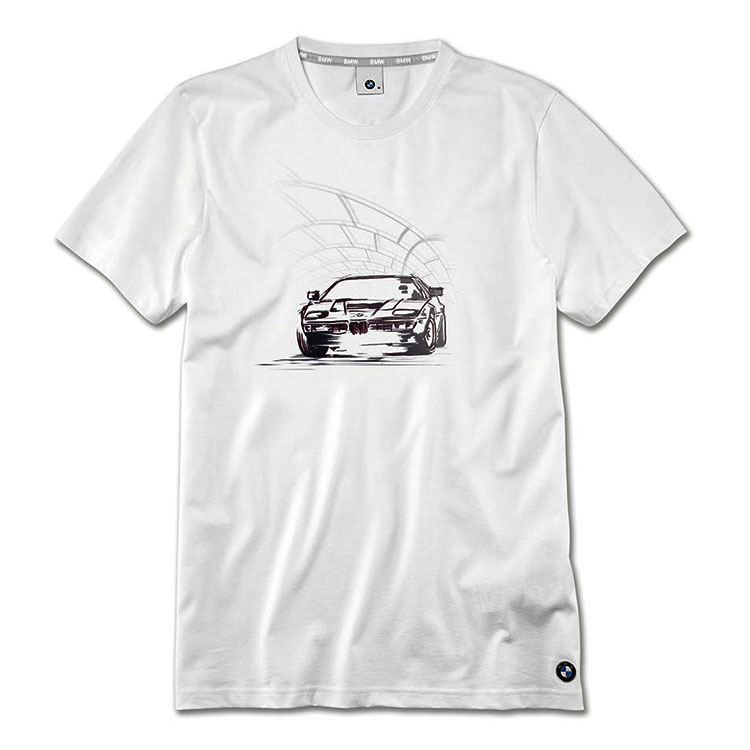картинка Мужская футболка BMW Graphic, White BMW от магазина bmw-orugunal.ru