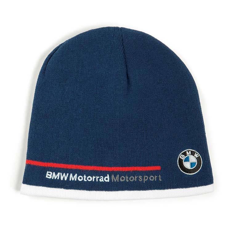 картинка Вязаная шапка Motorsport Knitted Beanie Motorsport, Blue от магазина bmw-orugunal.ru