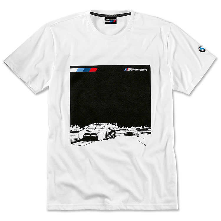 картинка Мужская футболка BMW Motorsport M, White от магазина bmw-original.ru