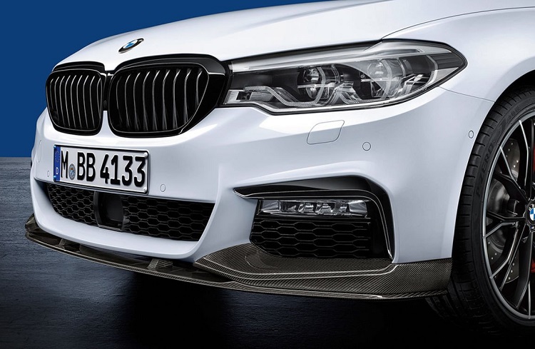 картинка Передняя карбоновая накладка BMW M Performance G30 от магазина bmw-orugunal.ru