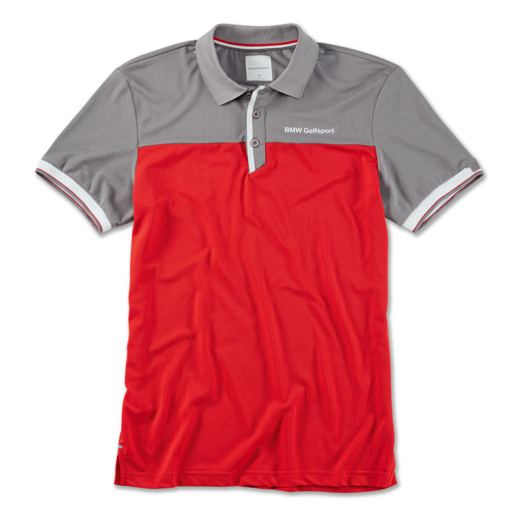 картинка Мужская рубашка-поло BMW Golfsport, Red от магазина bmw-original.ru