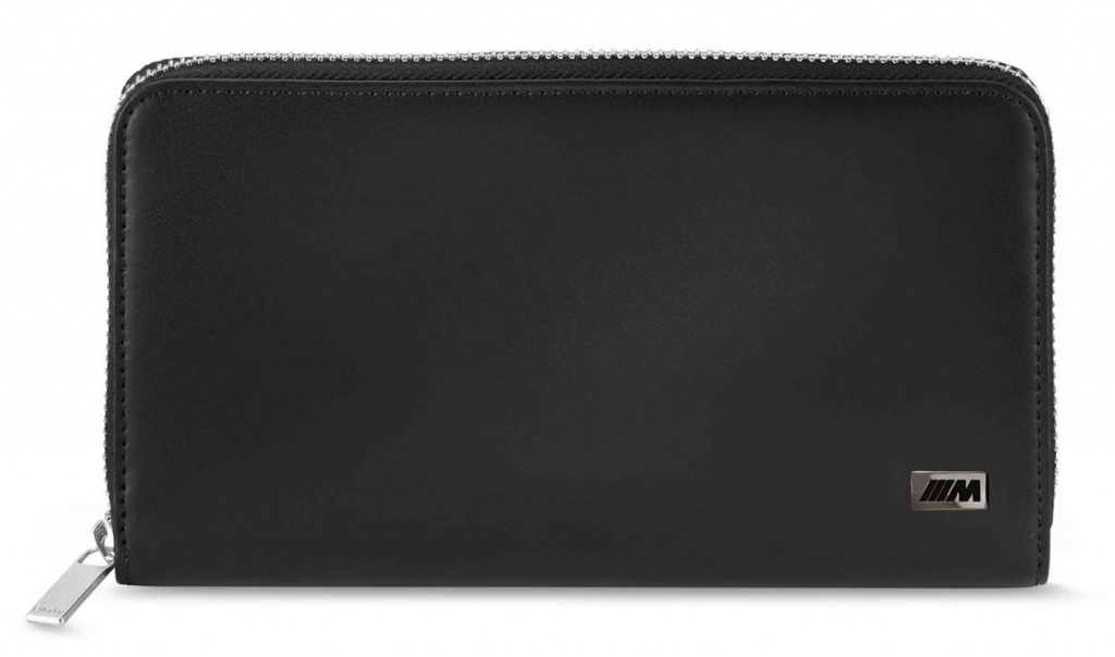 картинка Кожаное портмоне BMW M Wallet, Horizontal от магазина bmw-original.ru