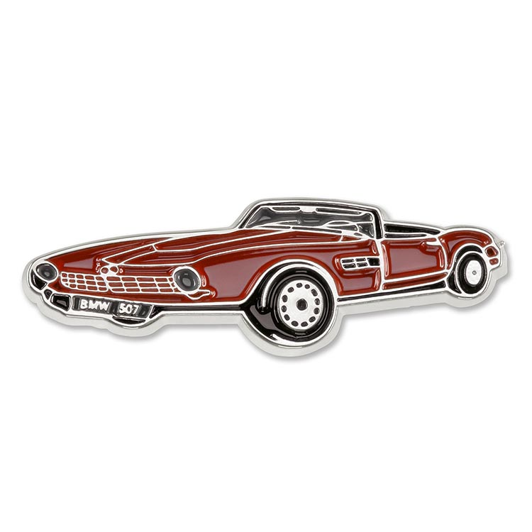 картинка Металлический значок BMW 507 Classic, Red от магазина bmw-orugunal.ru