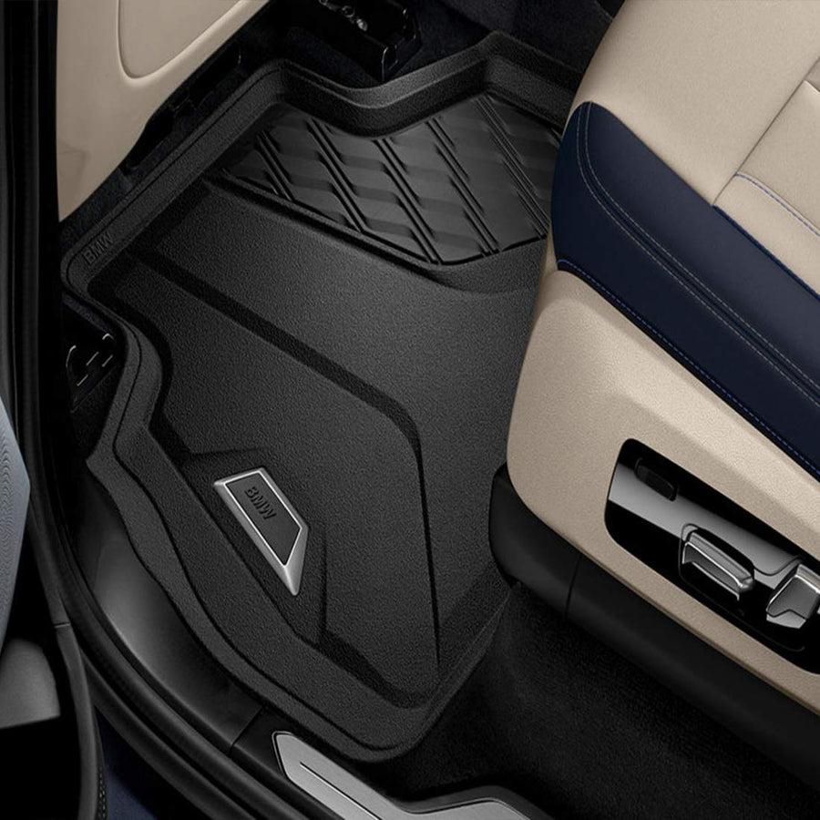 картинка Резиновые всепогодные коврики BMW Floor Liner X7 G07 (4шт.), высокий борт от магазина bmw-orugunal.ru