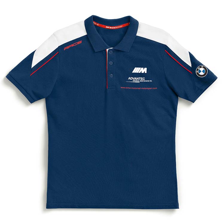 картинка Мужская рубашка 'поло' Motorsport, Blue от магазина bmw-orugunal.ru