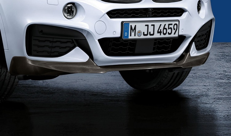 картинка Передняя карбоновая накладка BMW M Performance X6 F16  от магазина bmw-orugunal.ru
