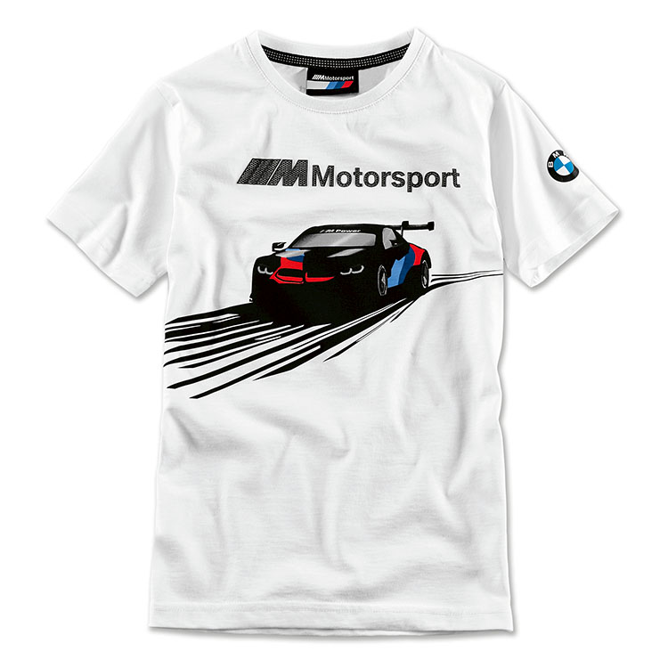 картинка Детская футболка BMW MOTOSPORT, White от магазина bmw-original.ru
