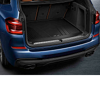 картинка Всепогодный коврик в багажник BMW X3 G01, высокий борт от магазина bmw-orugunal.ru