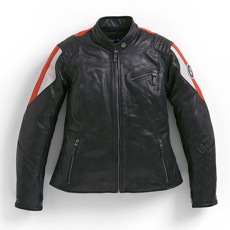 картинка Женская кожаная мотокуртка BMW Motorrad Club Leather, Black от магазина bmw-orugunal.ru