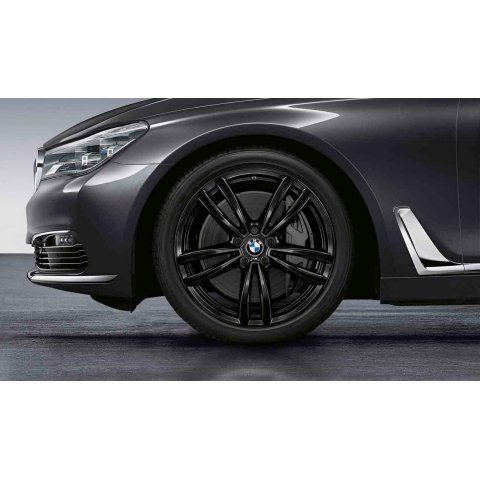 картинка Double Spoke 647M Black + Лето для BMW 7 (G11) от магазина bmw-orugunal.ru