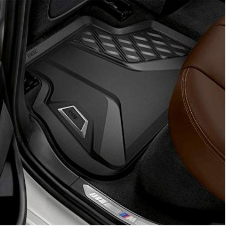картинка Задние резиновые всепогодные коврики BMW X7 G07 (2шт.), высокий борт от магазина bmw-orugunal.ru