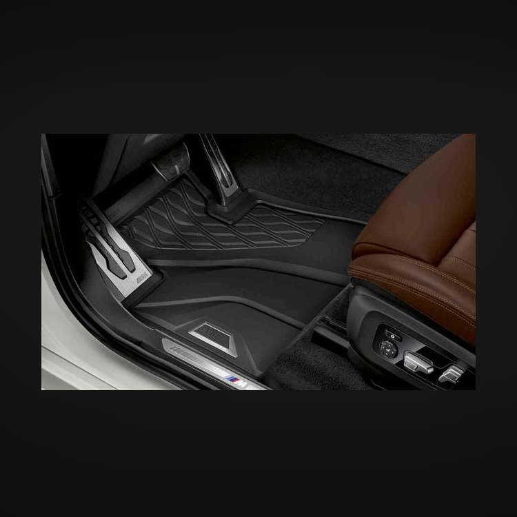 картинка Передние резиновые всепогодные коврики BMW G05/G06/G07 от магазина bmw-orugunal.ru