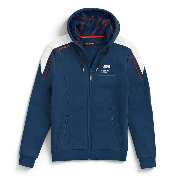 картинка Куртка унисекс Motorsport с капюшоном, Blue  от магазина bmw-orugunal.ru
