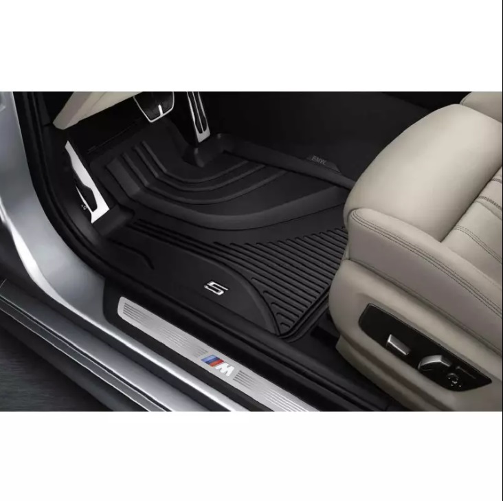 картинка Комплект резиновых всепогодных ковриков BMW G30/G31/F90 S1CEA (4шт.), высокий борт от магазина bmw-orugunal.ru