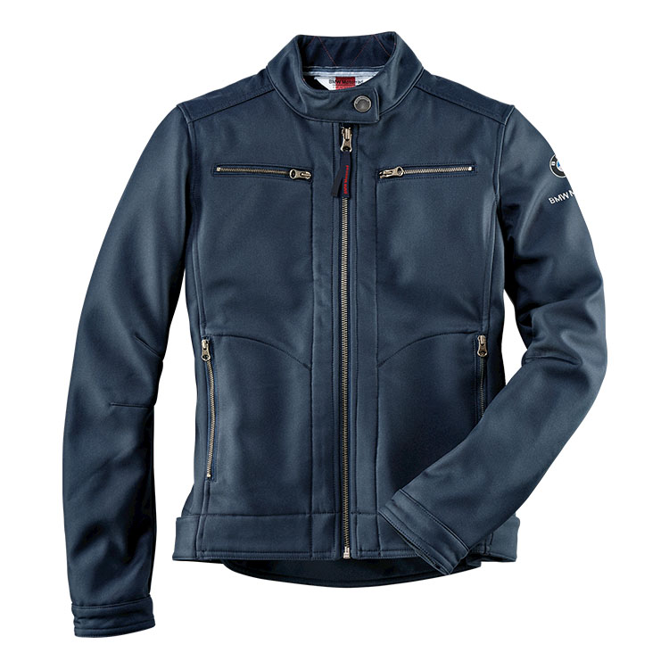 картинка Женская куртка BMW Motorrad Softshell, Blue от магазина bmw-orugunal.ru