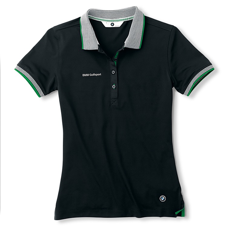 картинка Женская рубашка-поло Golfsport Black от магазина bmw-orugunal.ru
